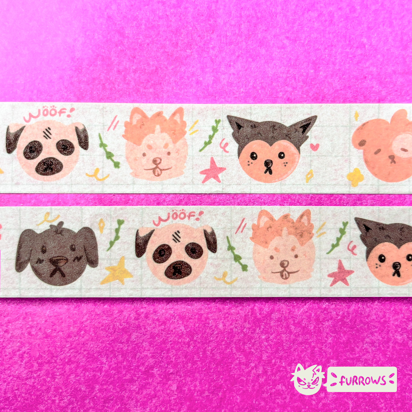 Dog Washi Tape