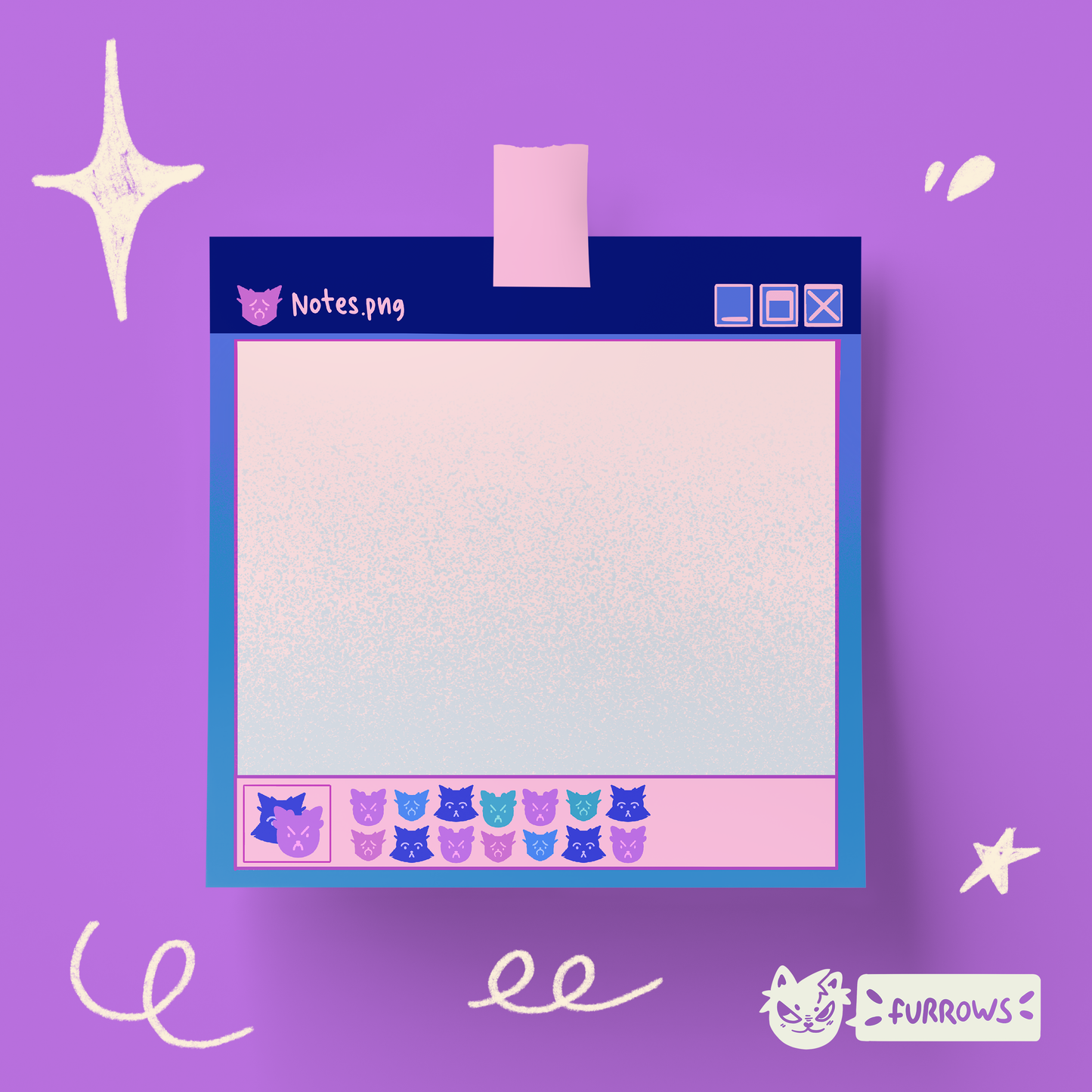 MS Paint Note Pad