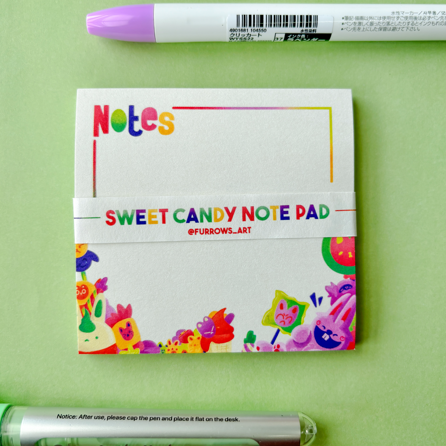 Sweet Candy Note Pad