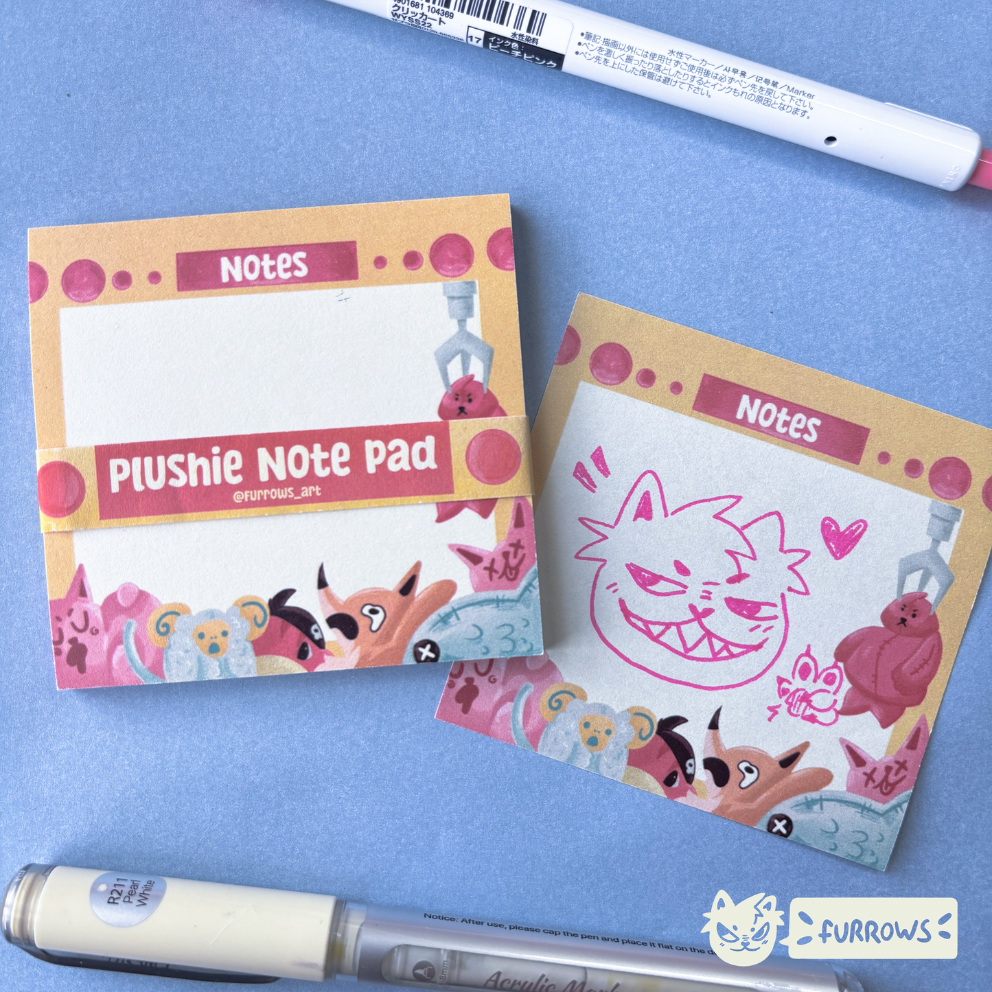 Plushie Note Pad