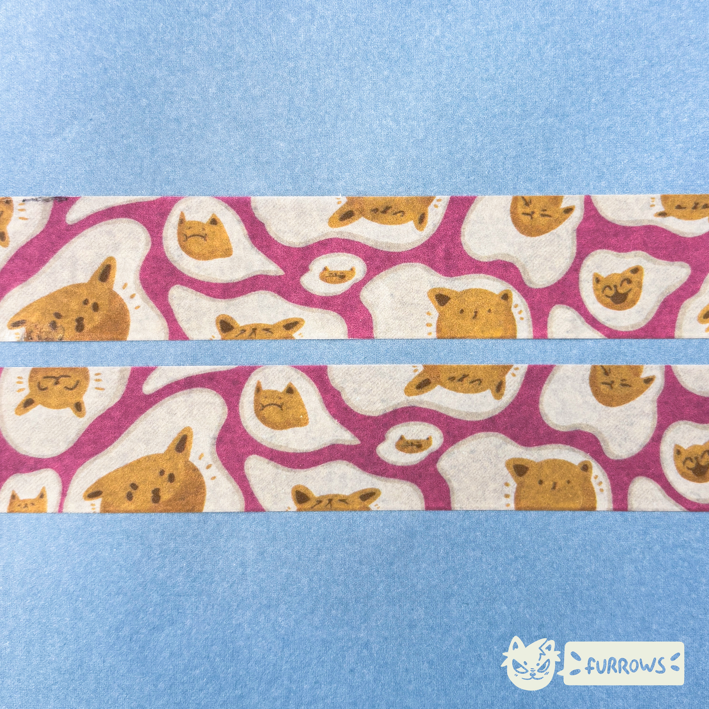 Egg Cat Washi Tape