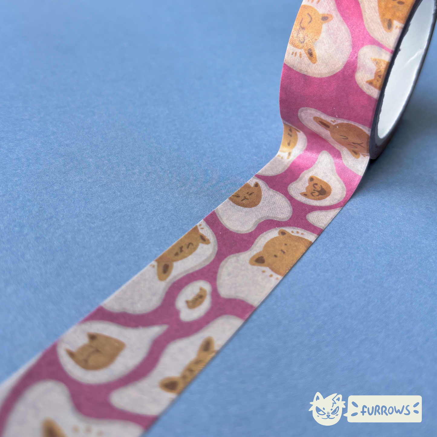 Egg Cat Washi Tape