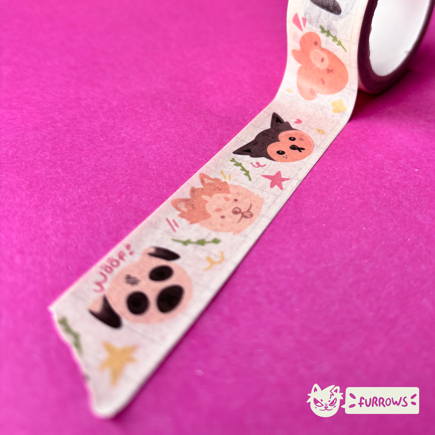 Dog Washi Tape